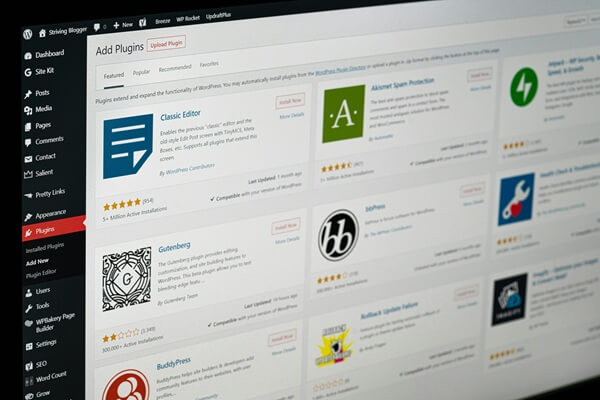 WordPress plugins for website customization and SEO