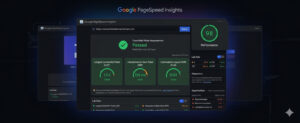 Core Web Vitals metrics in PageSpeed Insights